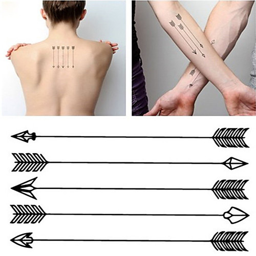 

1 pcs Временные тату Временные татуировки Водонепроницаемый Искусство тела Лицо / руки / рука / Waterproof