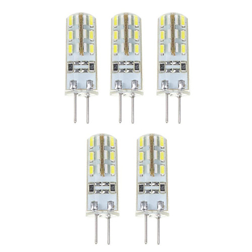 

ywxlight g4 150lm 1.5w 24led 3014smd светодиодные би-штыревые лампы теплый белый холодный белый светодиодный светильник для кукурузы люстра dc 12v