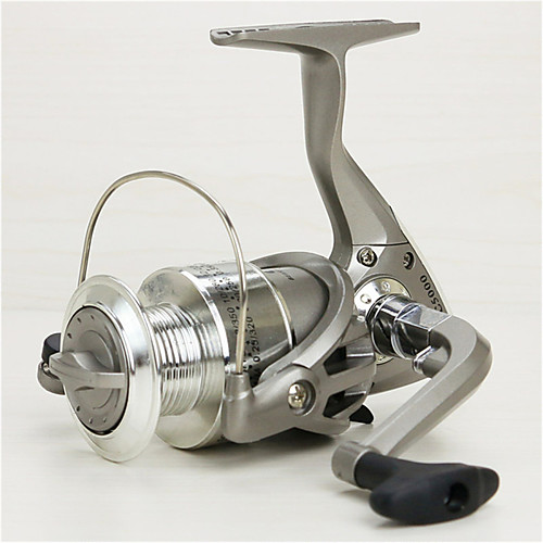 

Spinning Reel 5.5:1 Gear Ratio8 Ball Bearings Hand Orientation Exchangable Sea Fishing / Spinning / Freshwater Fishing - SC5000 / General Fishing