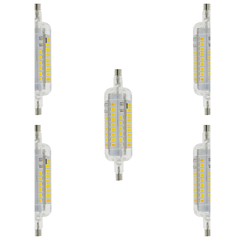 

5 шт. 4 W 350-400 lm R7S LED лампы типа Корн T 60 Светодиодные бусины SMD 2835 Водонепроницаемый Декоративная Тёплый белый Холодный белый 220-240 V / RoHs