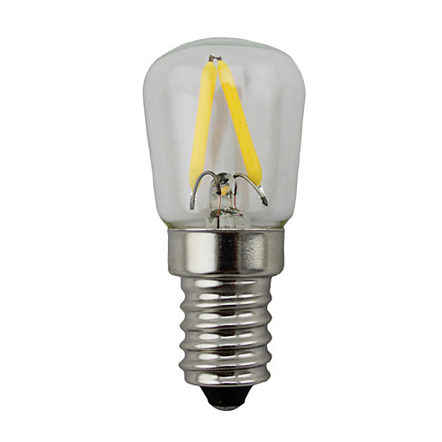 

2W E14 Круглые LED лампы S14 2 светодиоды COB Диммируемая Тёплый белый 150-200lm 2700K AC 220-240V