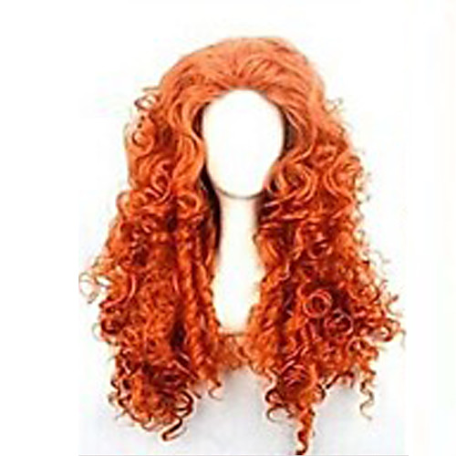 

Косплэй парики Парики из искусственных волос Кудрявый Kinky Curly Свободные волны Кудрявый вьющиеся Кудрявый Ассиметричная стрижка Парик Длинные Красный Искусственные волосы 25 дюймовый Жен.