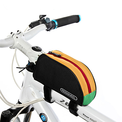 

ROSWHEEL 1 L Бардачок на раму Верхняя сумка для трубки Влагонепроницаемый Пригодно для носки Ударопрочность Велосумка/бардачок ПВХ 600D полиэстер Велосумка/бардачок Велосумка