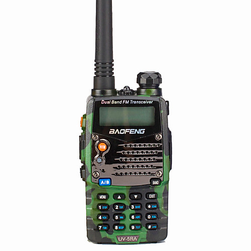 

BAOFENG UV-5RA Радиотелефон Для ношения в руке Цифровой Голосовые подсказки Двойной диапазон Двойной дисплей Двойной режим ожидания, Черный