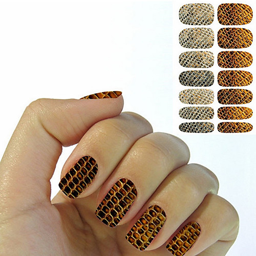 

Fashion Printing Pattern Water Transfer Printing Nail Stickers