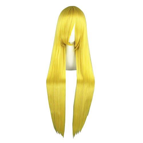 

Sailor Moon Sailor Moon Косплэй парики Муж. Жен. 40 дюймовый Термостойкое волокно Золотой Аниме