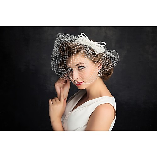 

Жемчуг / Сеть Fascinators / Головные уборы с Цветы 1шт Особые случаи Заставка