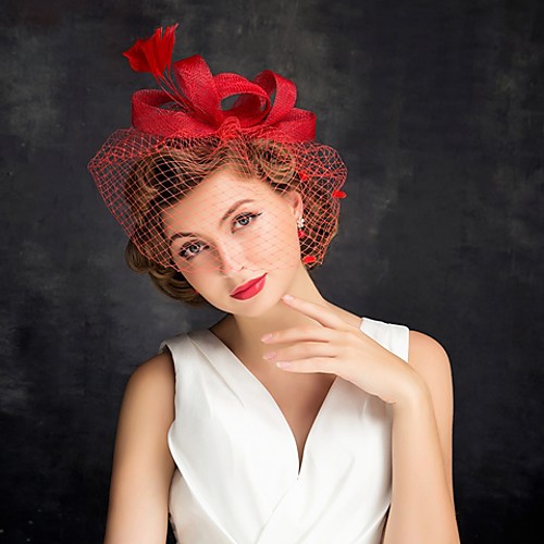 

Тюль / Перья Fascinators с 1 Особые случаи Заставка