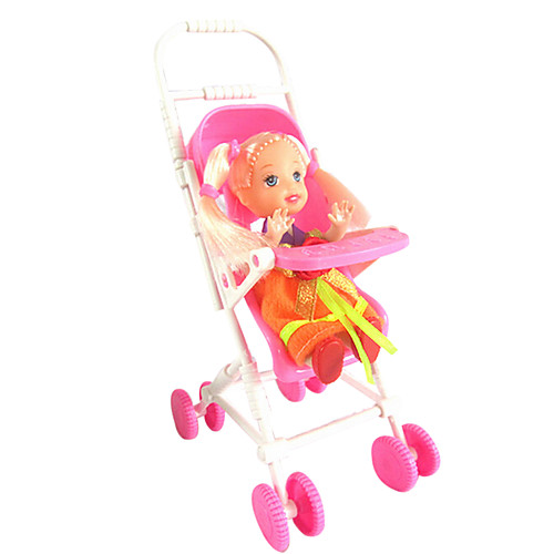 

1487 куклы аксессуары келли мини детская коляска сладкий сон дом без младенца игрушки младенца бб автомобиля