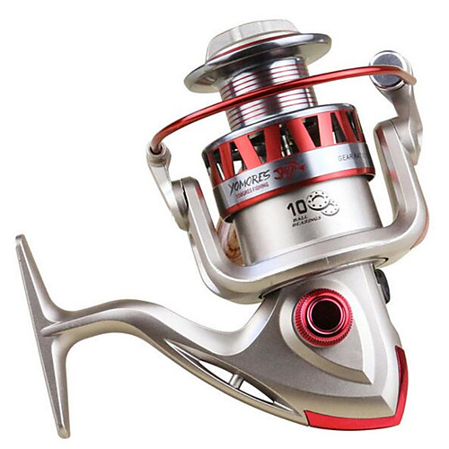 

Baitcasting Reel 5.5:1 Gear Ratio12 Ball Bearings Hand Orientation Exchangable Sea Fishing / Bait Casting / Freshwater Fishing - Baitcast Reels