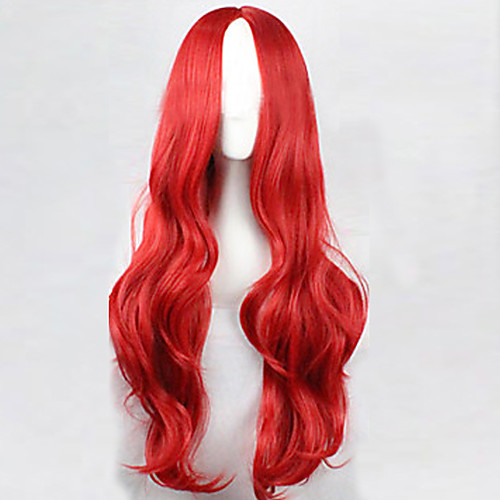 

Парики из искусственных волос Кудрявый Свободные волны Естественные волны Стиль Ассиметричная стрижка Без шапочки-основы Парик Красный Искусственные волосы 25 дюймовый Жен. Природные волосы Красный