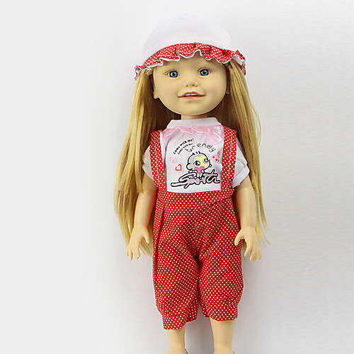 

Sharon Sets Of 16-Inch Doll Clothes Fashion Princess Dress Red Hat And Clothing Accessories Three Free Baby