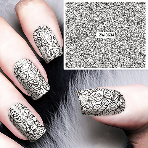 

Nail Art наклейки ногтей Вода Передача Переводные картинки