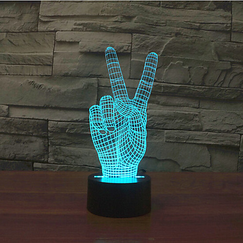 

1 ед. 3D ночной свет Декоративная LED