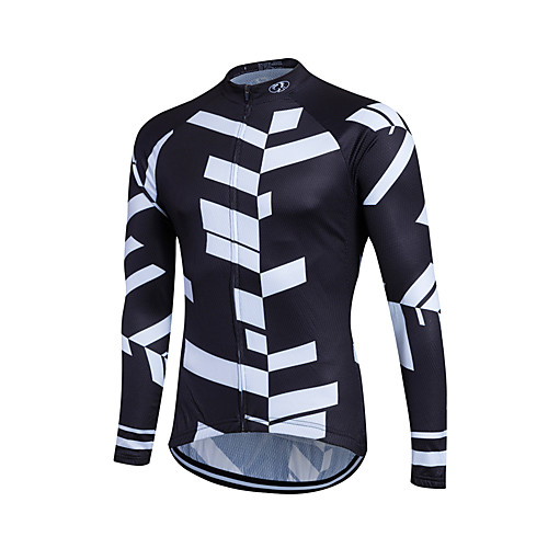 

Fastcute Men's Women's Long Sleeve Cycling Jersey Winter Fleece Coolmax Plus Size Bike Sweatshirt Jersey Top Mountain Bike MTB Road Bike Cycling Breathable Quick Dry Reflective Strips Sports