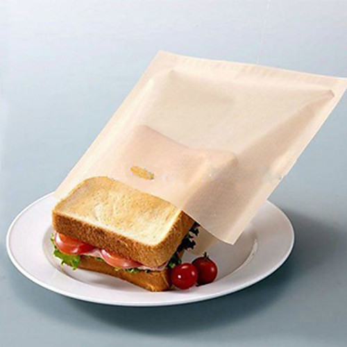 

многоразовые тостеры для жареных бутербродов на кухне приготовление антипригарных пищевых пакетов