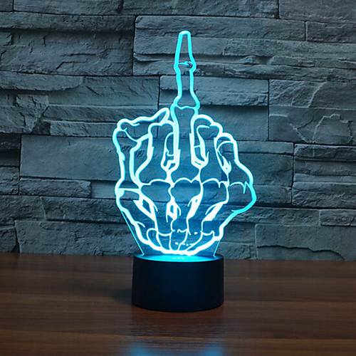 

1 ед. 3D ночной свет Декоративная LED