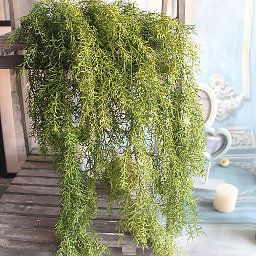 

1 ветка искусственное растение подвесной декор для настенного декора домашней вечеринки