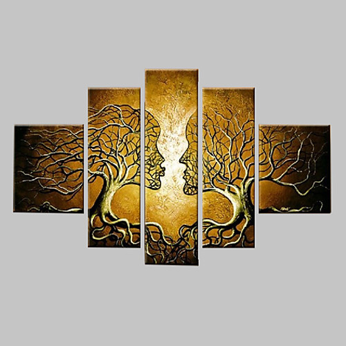 

Hang-роспись маслом Ручная роспись - фантазия Классика Только картины / 5 панелей