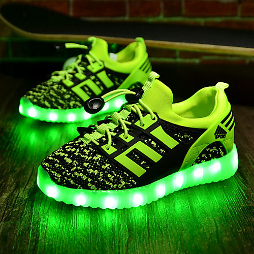 

Мальчики Обувь Ткань Весна / Осень Удобная обувь / Обувь с подсветкой LED для Зеленый / Тёмно-синий / Красный / ТЭП (термоэластопласт, Черный