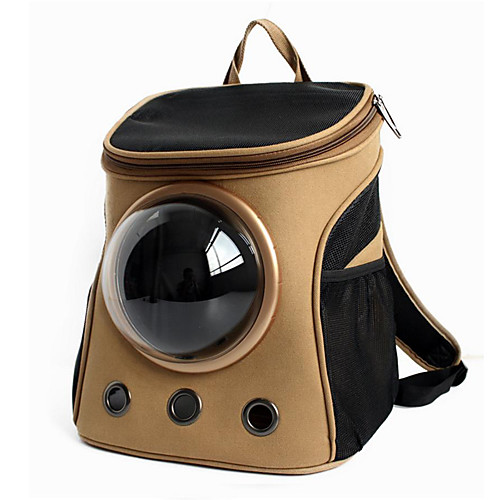 фото Кошка собака переезд и перевозные рюкзаки астронавт капсула carrier животные корпусы компактность дышащий однотонный черный розовый хаки lightinthebox