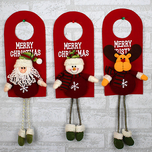 

дизайн является случайным орнаментом украшения рождественской елки xmas украшение домашней двери Санта-Клауса снеговика оленей