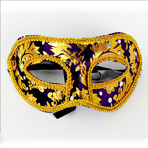 

1шт мс маскарад маска для Хэллоуина костюм партии случайный цвет