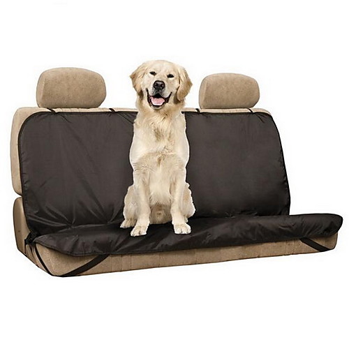 

Собака Чехол для сидения автомобиля Животные Коврики и подушки Однотонный Водонепроницаемость Складной Черный Для домашних животных