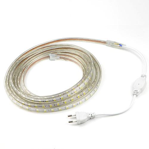 

4M/1PC LED Light Strips Flexible Tiktok Lights 220V 5050 LED Tape Rope Outdoor Waterproof Garden outdoor lighting EU Plug