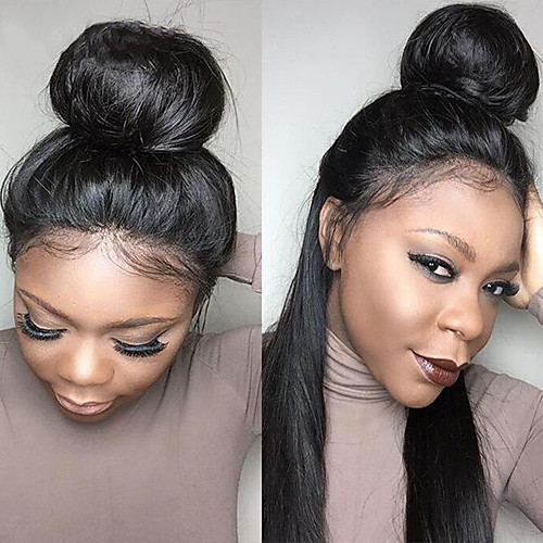 

360 lace frontal closure silk straight lace frontals with baby hair brazilian virgin hair lace frontal bleached knots