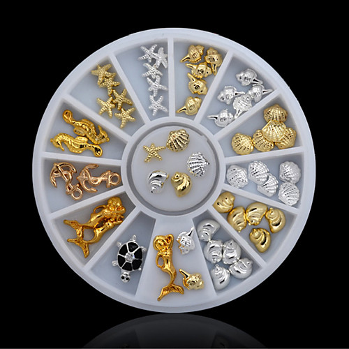

1 pcs Nail Jewelry Lovely nail art Manicure Pedicure Daily Glitters / Metallic / Fashion
