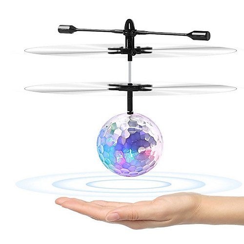 

Flying Gadget Plane / Aircraft Spacecraft Anti-collision System Glow LED Lighting Plastic Toy Gift / with Infrared Sensor