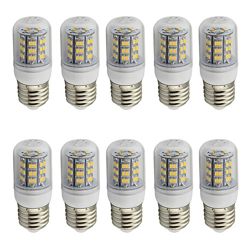 

120 lm E26 / E27 LED лампы типа Корн T 48 Светодиодные бусины SMD 2835 Декоративная Тёплый белый Холодный белый 12 V 85-265 V 9-30 V / 10 шт. / RoHs