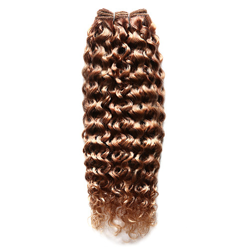 

Indian Hair Curly 8A Highlighted Hair Human Hair Weaves Human Hair Extensions