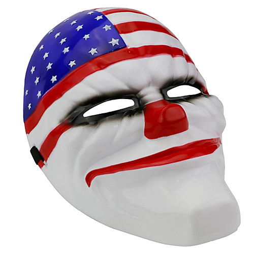 

Halloween Mask Masquerade Mask Plastic PVC(PolyVinyl Chloride) Joker Horror Adults'