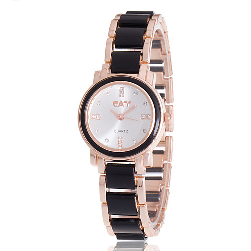 

Жен. Часы-браслет Имитационная Четырехугольник Часы Diamond Watch Кварцевый Черный / Белый Cool Имитация Алмазный / Аналоговый Дамы Кулоны На каждый день Мода - Белый Черный / Один год / Один год