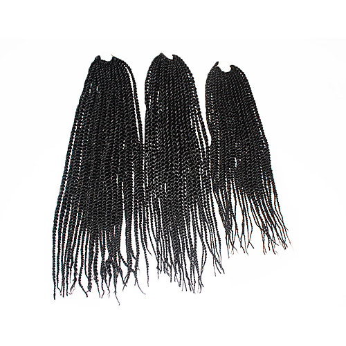 

Braiding Hair Senegal Twist Braids Hair Accessory Human Hair Extensions 100% kanekalon hair Kanekalon 81 Roots Hair Braids Daily