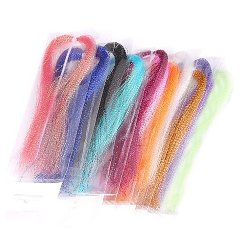 

100pcs/bag(10bag) Flies Fly Tying Materials Fishing Accessories Set Polyester Multifunction Fly Fishing Lure Fishing