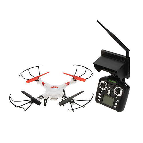 

RC Дрон WLtoys V686G 10.2 CM 6 Oси 5.8G С HD-камерой 2.0MP Квадкоптер на пульте управления FPV / Возврат Oдной Kнопкой / Отказоустойчивость Квадкоптер Hа пульте Yправления / Пульт Yправления / 1 / CE, Белый