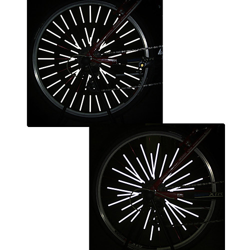 

Велосипедные фары Светоотражающая полоска колесные огни Велоспорт Водонепроницаемый Можно резать Подсветка для авто другое Oother Белый Велосипедный спорт