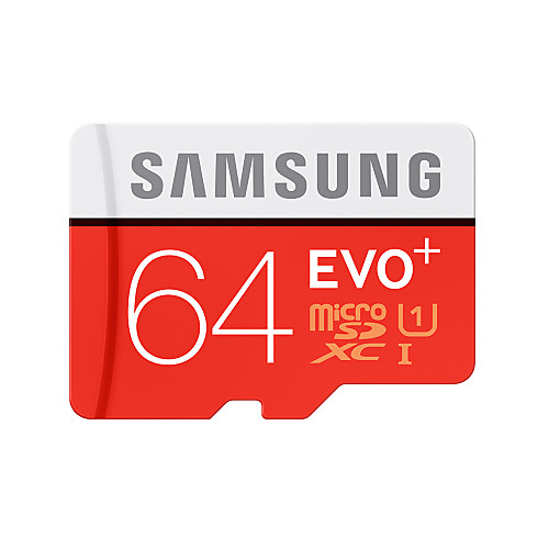 

SAMSUNG 64 Гб Карточка TF Micro SD карты карта памяти UHS-I U1 Class10 EVO Plus EVO