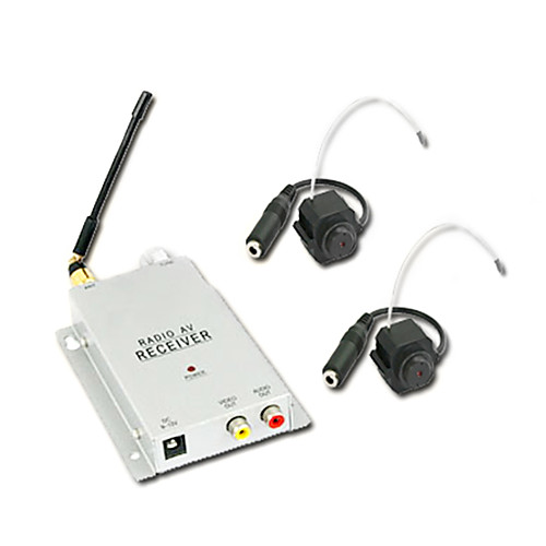

1.2GHz люкс безопасности видеонаблюдения беспроводной CMOS цветной видео-и AV-ресивер