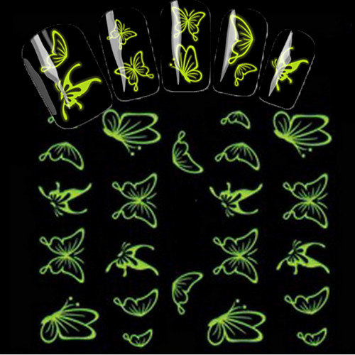 

3 pcs 3D наклейки на ногти маникюр Маникюр педикюр Мода Повседневные / 3D-стикеры для ногтей