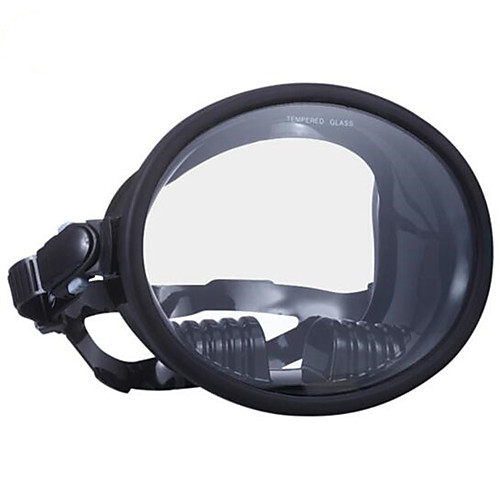 фото Wave дайвинг маски полнолицевые единое окно - плавание силикон - назначение взрослые синий / 180 градусов / с защитой от протекания / противо-туманное покрытие Lightinthebox