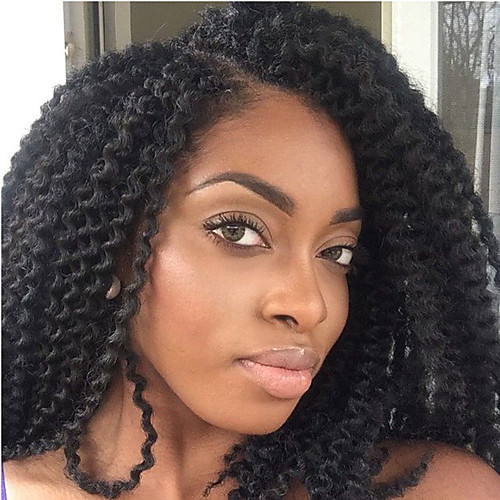 

Braiding Hair Island Twist Pre-loop Crochet Braids Hair Accessory Human Hair Extensions Kanekalon 24 roots / pack Hair Braids 22 inch Daily