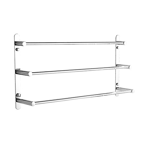 

Bathroom Accessory Set / Towel Bar / Robe Hook Multilayer / Cool / Multifunction Contemporary Stainless Steel 1pc - Bathroom / Hotel bath 3-towel bar Wall Mounted
