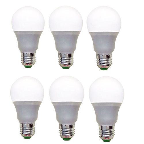 

6шт 1200 lm E26 / E27 Круглые LED лампы A60(A19) 12 Светодиодные бусины SMD 2835 Декоративная Тёплый белый Холодный белый 220-240 V / 6 шт. / RoHs / CCC / ERP / LVD