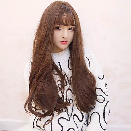 

Cosplay Wigs Women's 30 inch Heat Resistant Fiber Brown Brown Anime