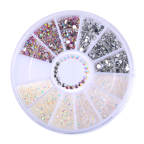 

1 box colorful resin jelly 3d nail decoration manicure nail art decoration