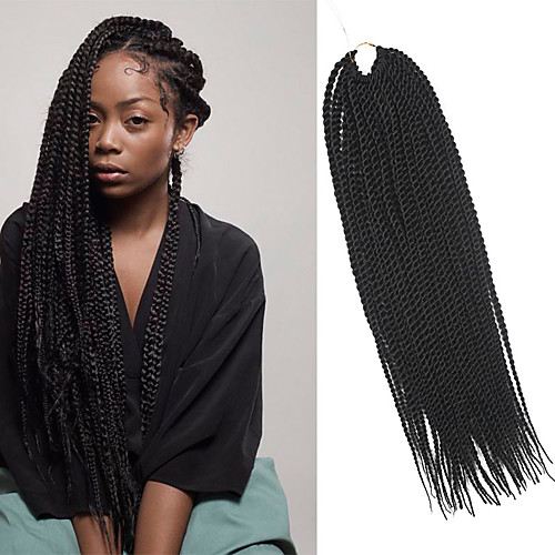 

Спиральные плетенки Косы Сенегал 100% волосы канеколон Темно-коричневый Волосы для кос Наращивание волос